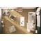 Msi Woodhills Aura Gold Oak SAMPLE Waterproof Wood Vinyl Flooring ZOR-LVW-0101-SAM - alternate 3